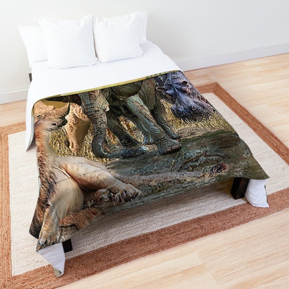 ANIMAL KINGDOM COMFORTER * Designed and sold by SharksEye9